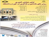 اولین همایش کشوری روش های یاددهی و یادگیری در حوزه و دانشگاه